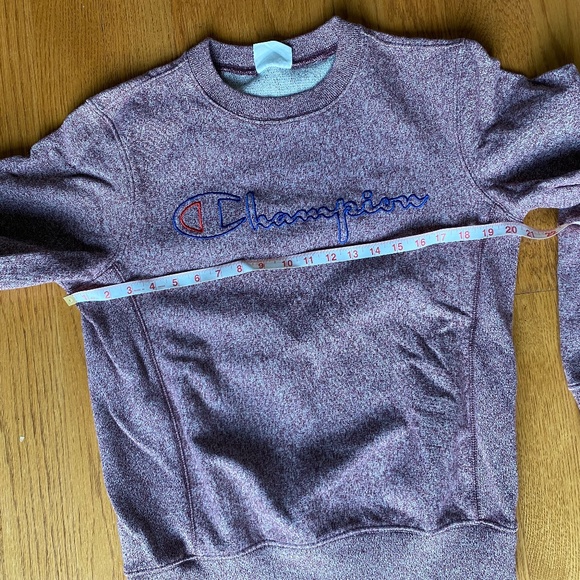 Champion Reverse Weave crewneck sweatshirt purple Medium - Picture 8 of 13